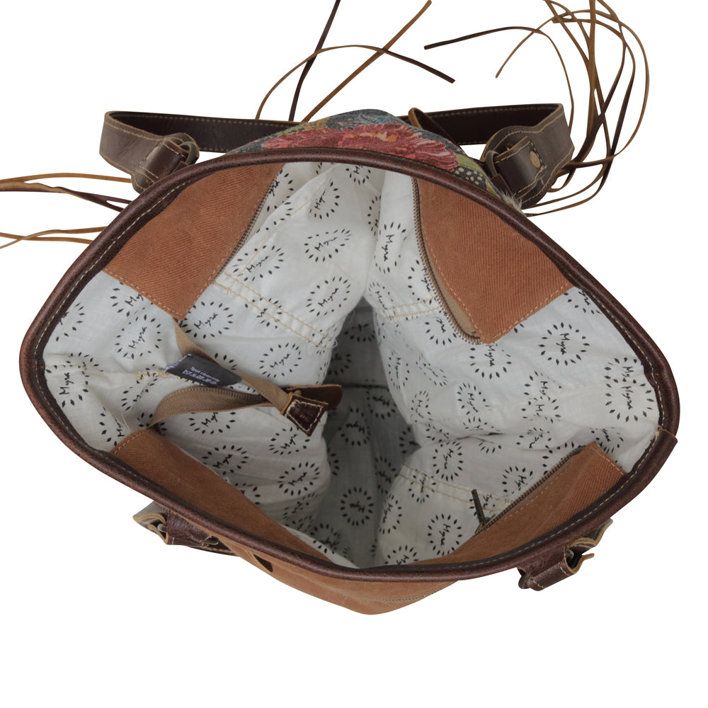 Duende Canvas & Hairon Bag - MyraUSA