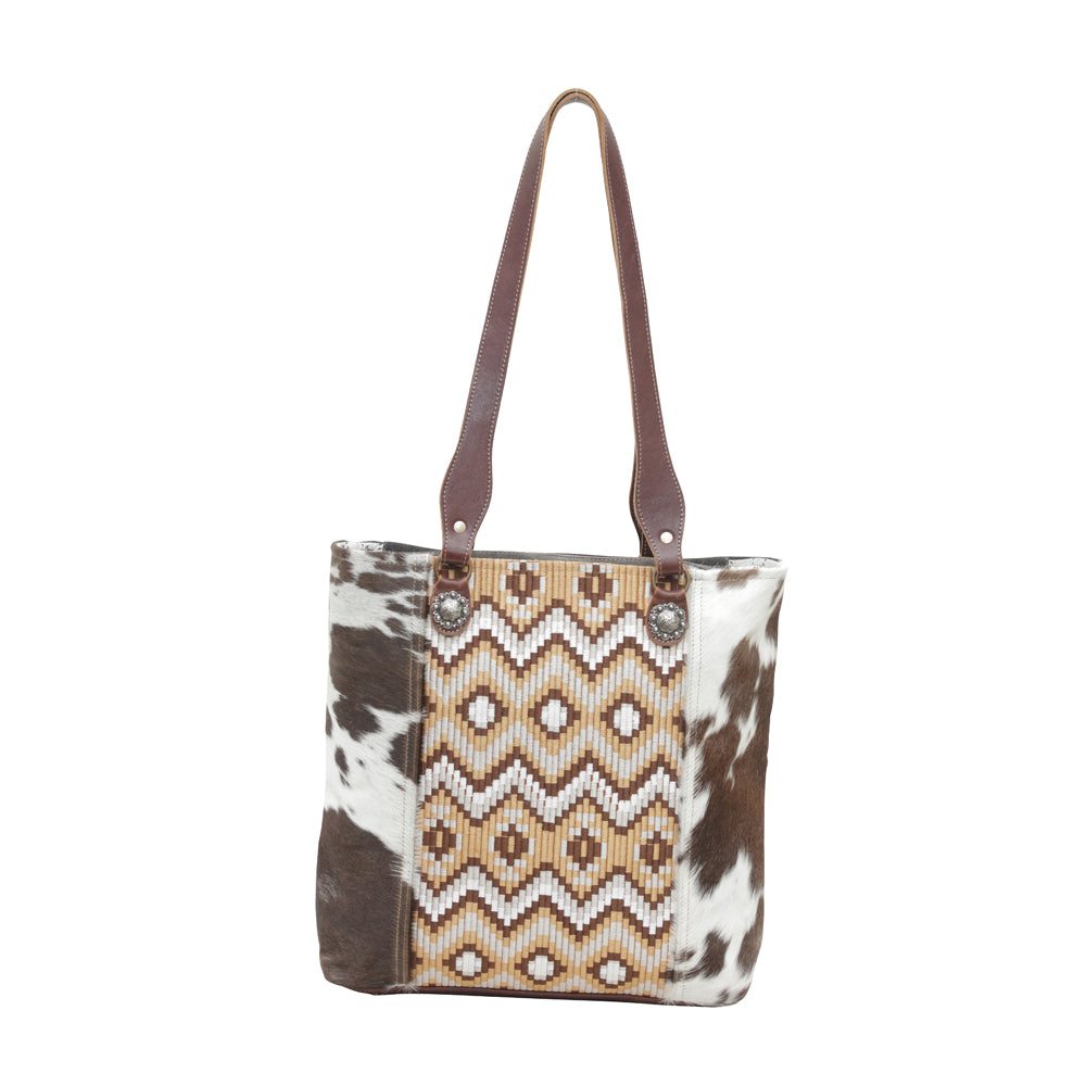 Irish Coffee104 Penny Canvas & Hairon Bag. - Myra USA