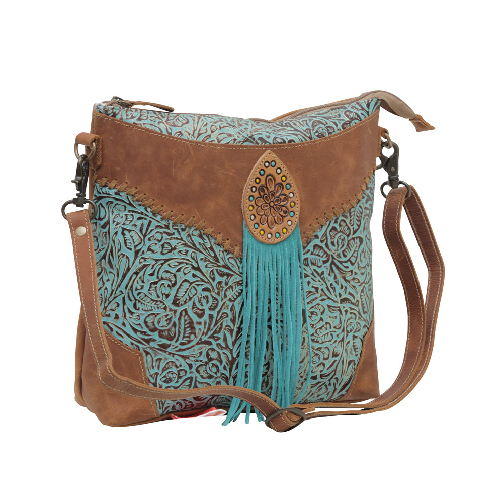 Lochmara Leather & hairon Bag - Myra USA