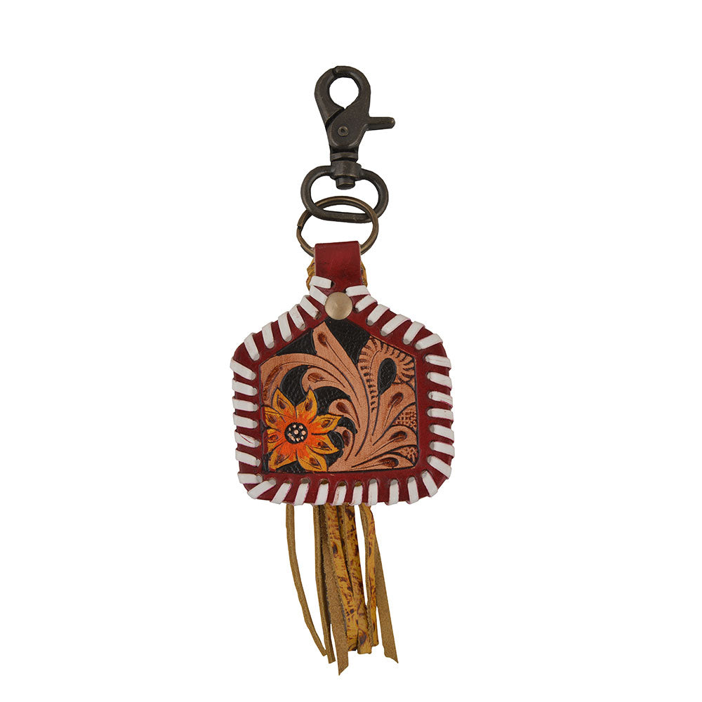 Golden ballet Leather Keychain - MyraUSA