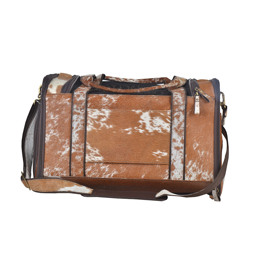 Window Hairon Leather Dog Bag - MyraUSA