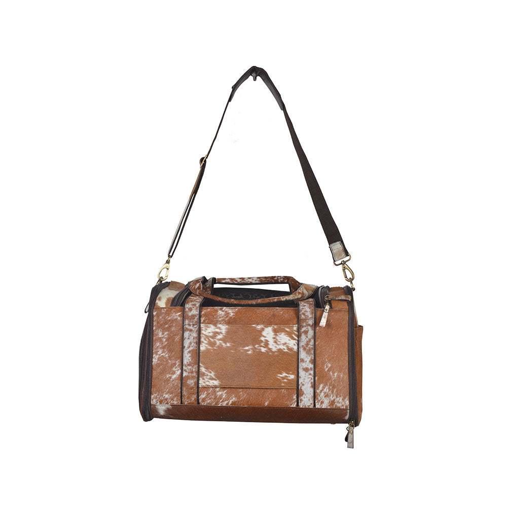 Window Hairon Leather Dog Bag - MyraUSA