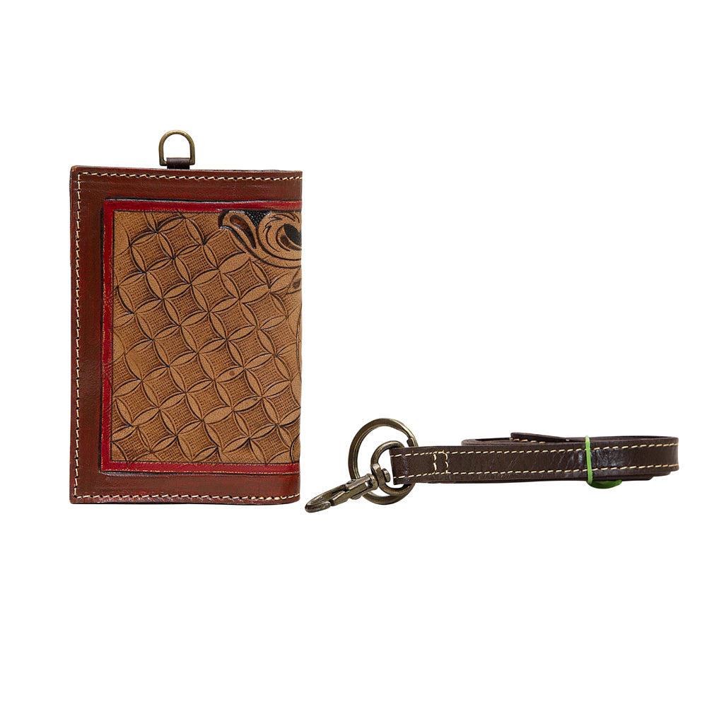 WAVERING FLAMES ID CASE WITH LANYARD - MyraUSA