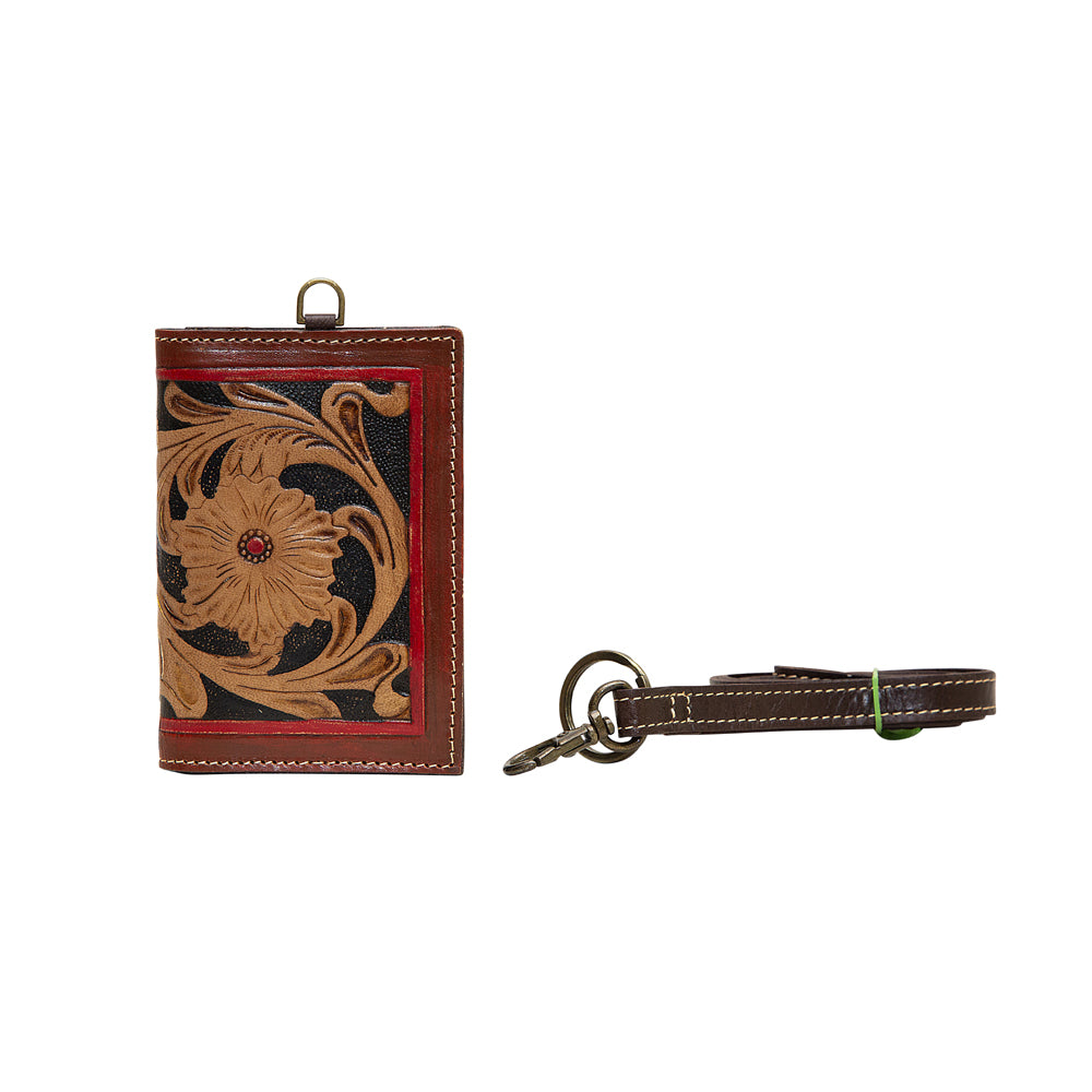 WAVERING FLAMES ID CASE WITH LANYARD - MyraUSA
