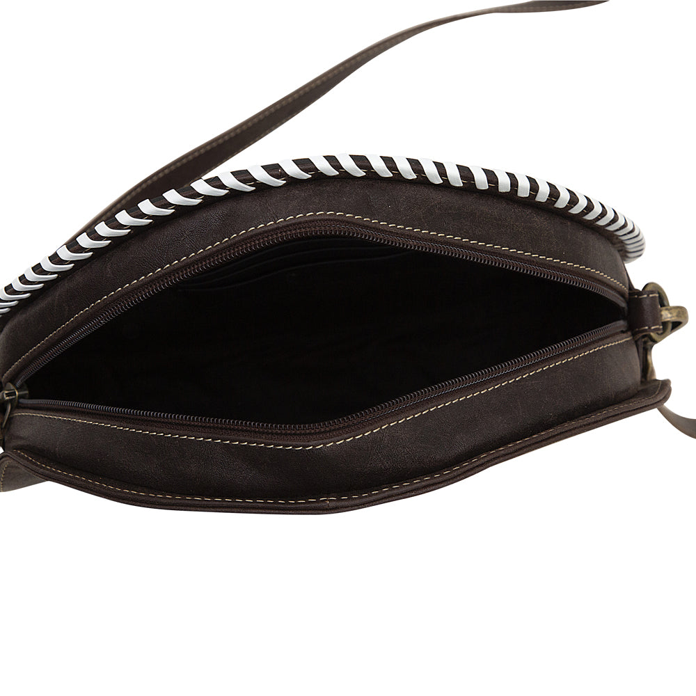 Boho Brown Round Bag - MyraUSA