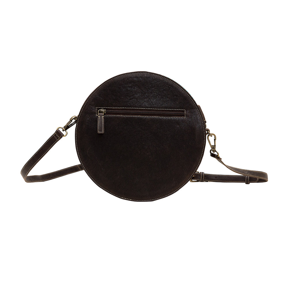 Boho Teal ROUND BAG - MyraUSA