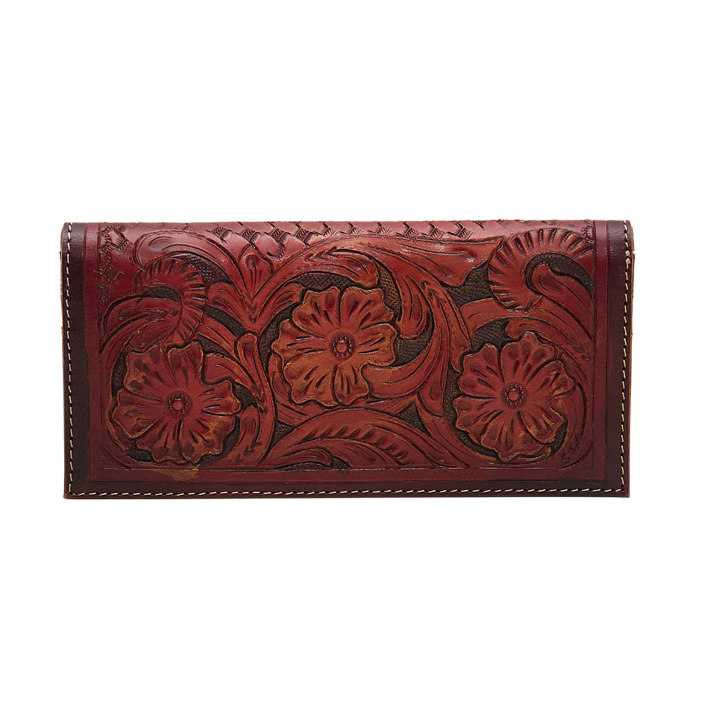 Zipper Red Wallet - MyraUSA
