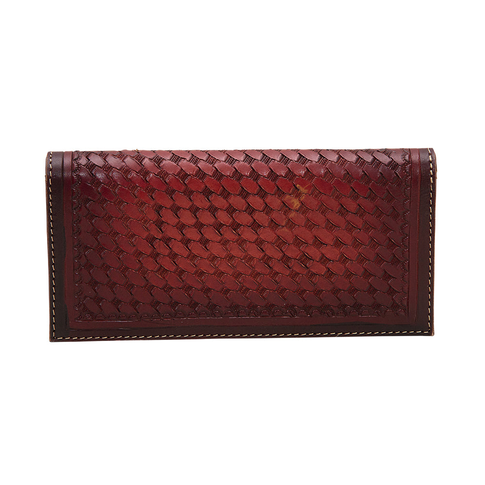 Zipper Red Wallet - MyraUSA