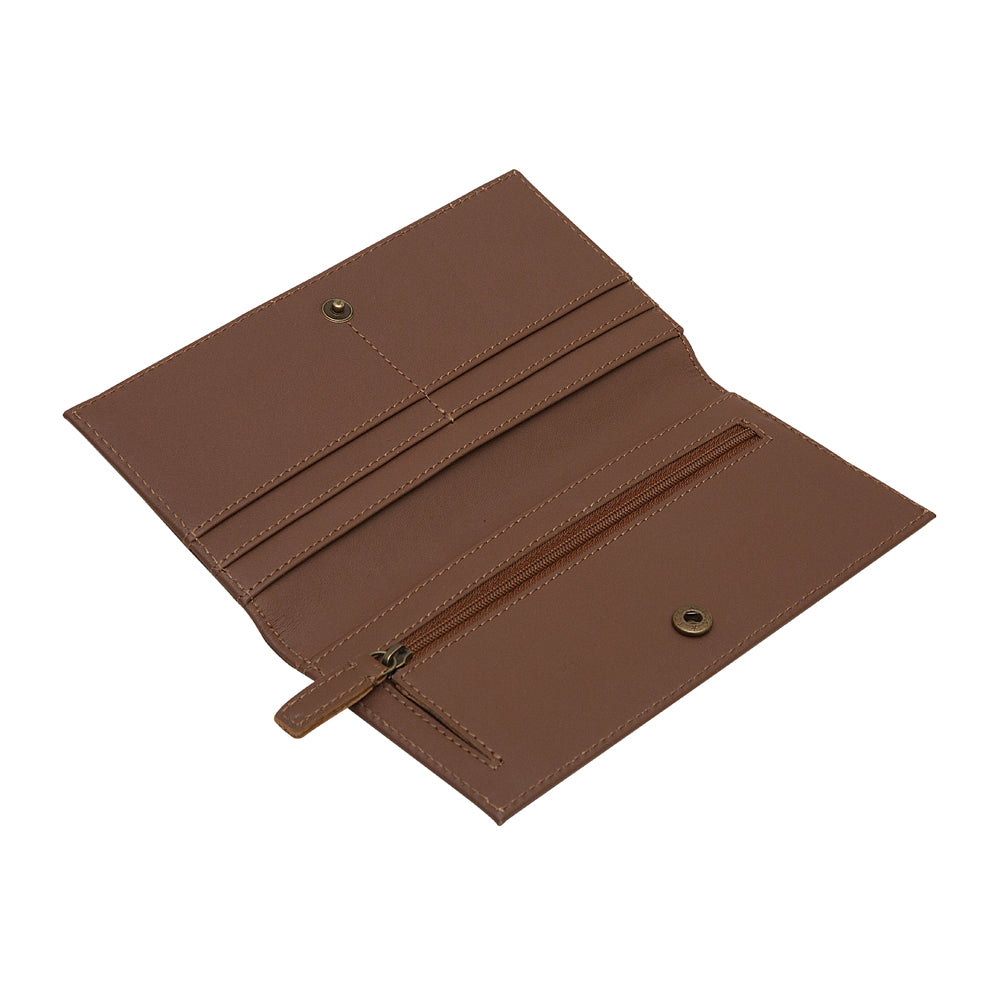 Zipper Red Wallet - MyraUSA