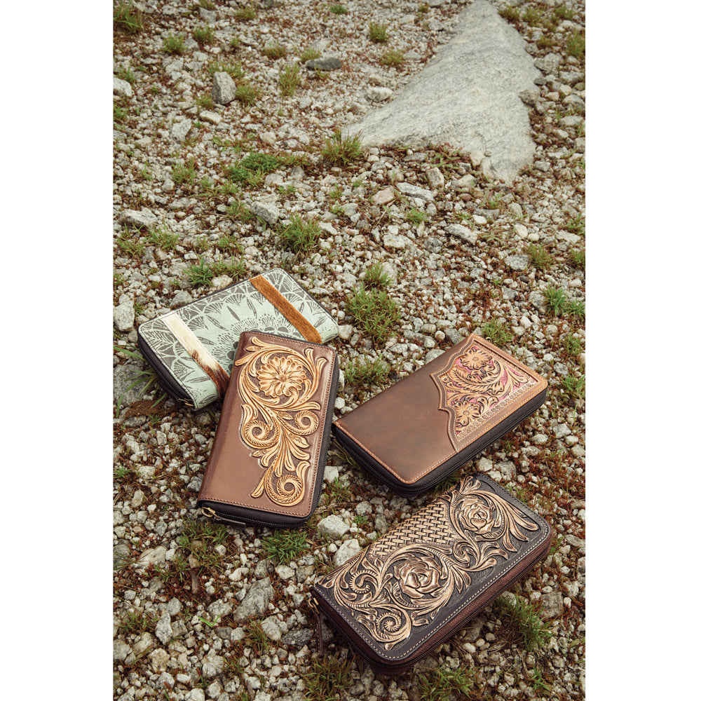 Maroon Royalty Wallet - MyraUSA