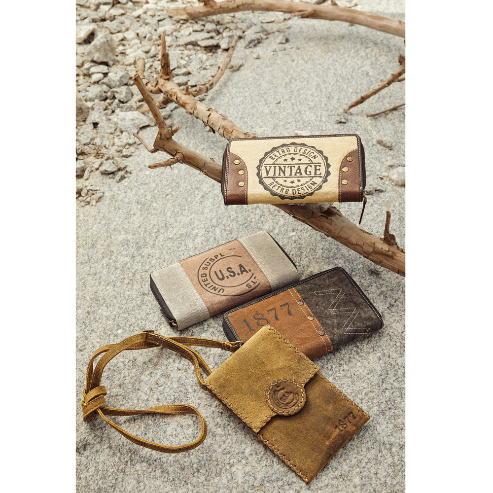 Mahogany Bloom WALLET - MyraUSA