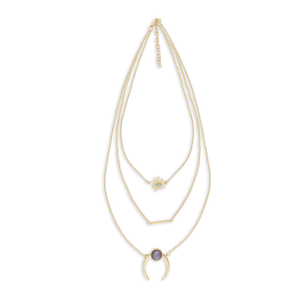 Midnight'S Moon NECKLACE - Myra USA