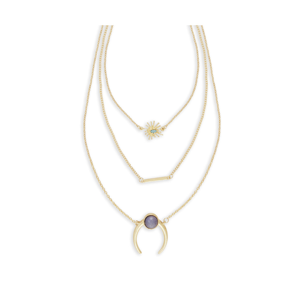 Midnight'S Moon NECKLACE - Myra USA