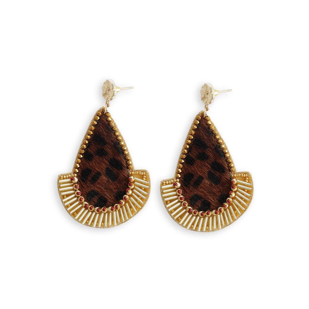 BLUE SPECKS EARRING - MyraUSA