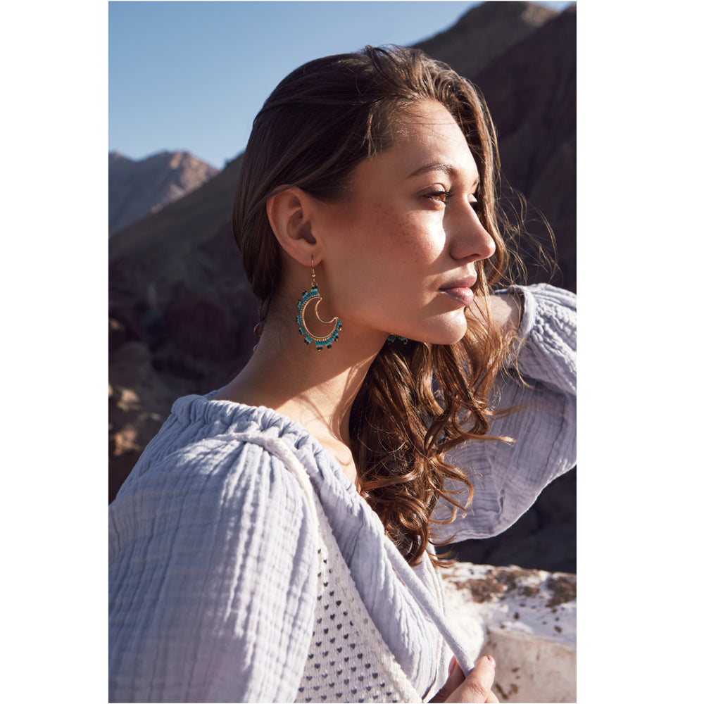 Moonface EARRING - MyraUSA
