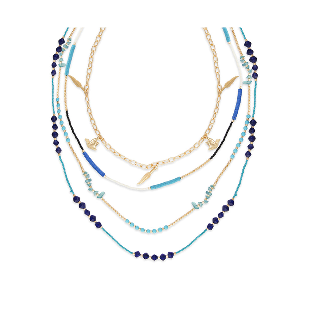 Beaded Chaos Necklace - MyraUSA