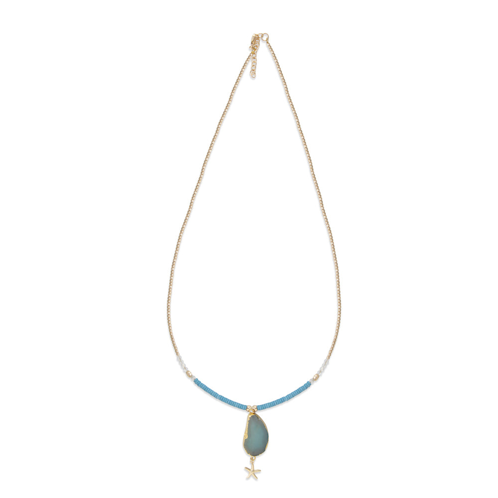 Drop Of Blue NECKLACE - MyraUSA