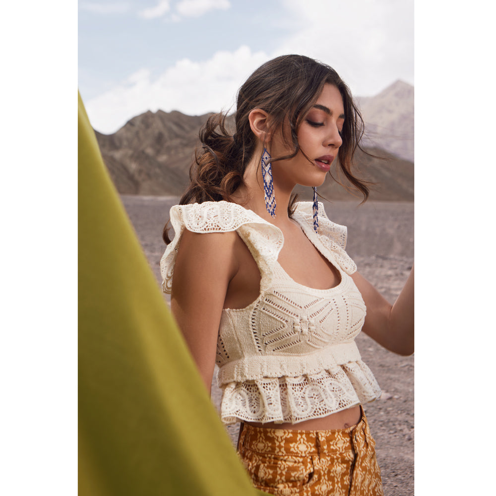 Garden Blue Earring - MyraUSA