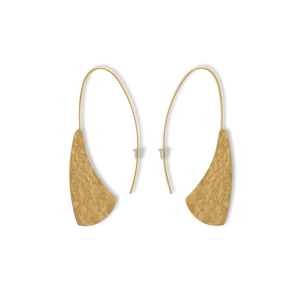 GOLDEN HOOPS EARRING - MyraUSA