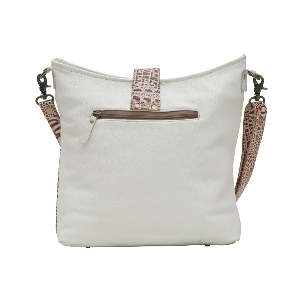 SMOKEY LEATHER & HAIRON BAG - MyraUSA