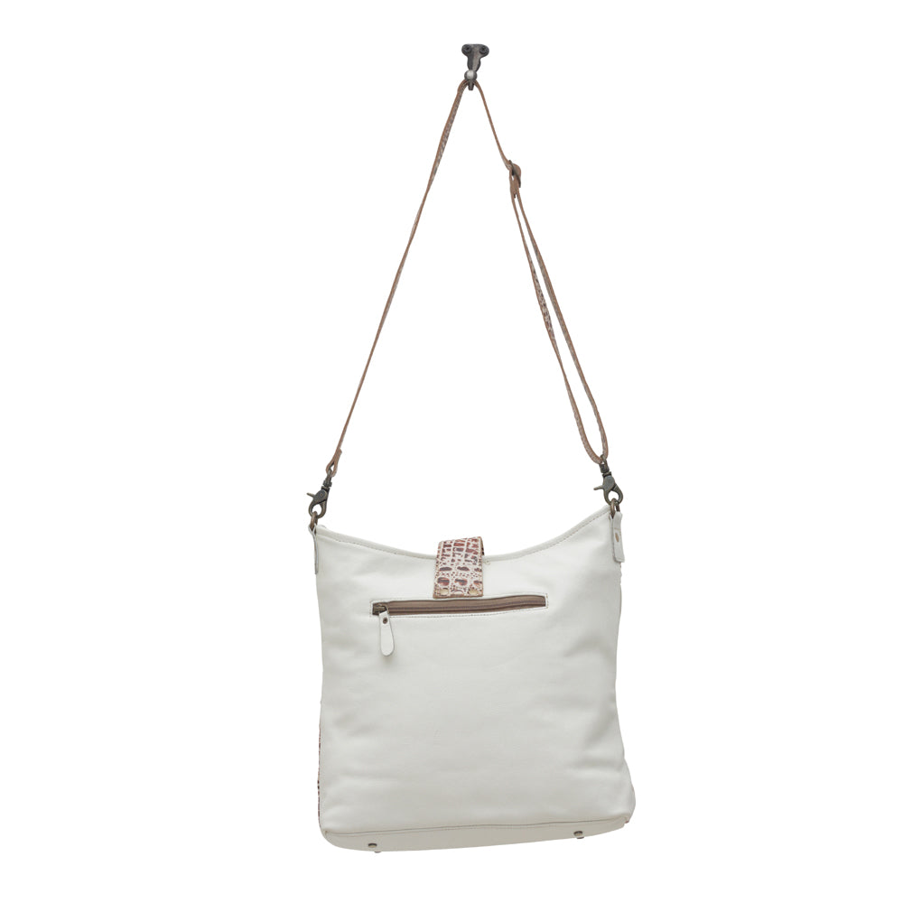 SMOKEY LEATHER & HAIRON BAG - MyraUSA