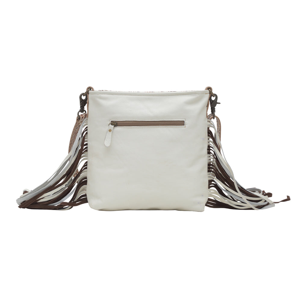 SMOKEY WEST LEATHER & HAIRON BAG - MyraUSA