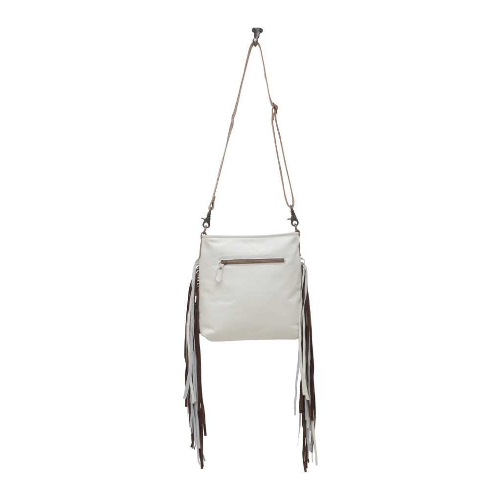 SMOKEY WEST LEATHER & HAIRON BAG - MyraUSA