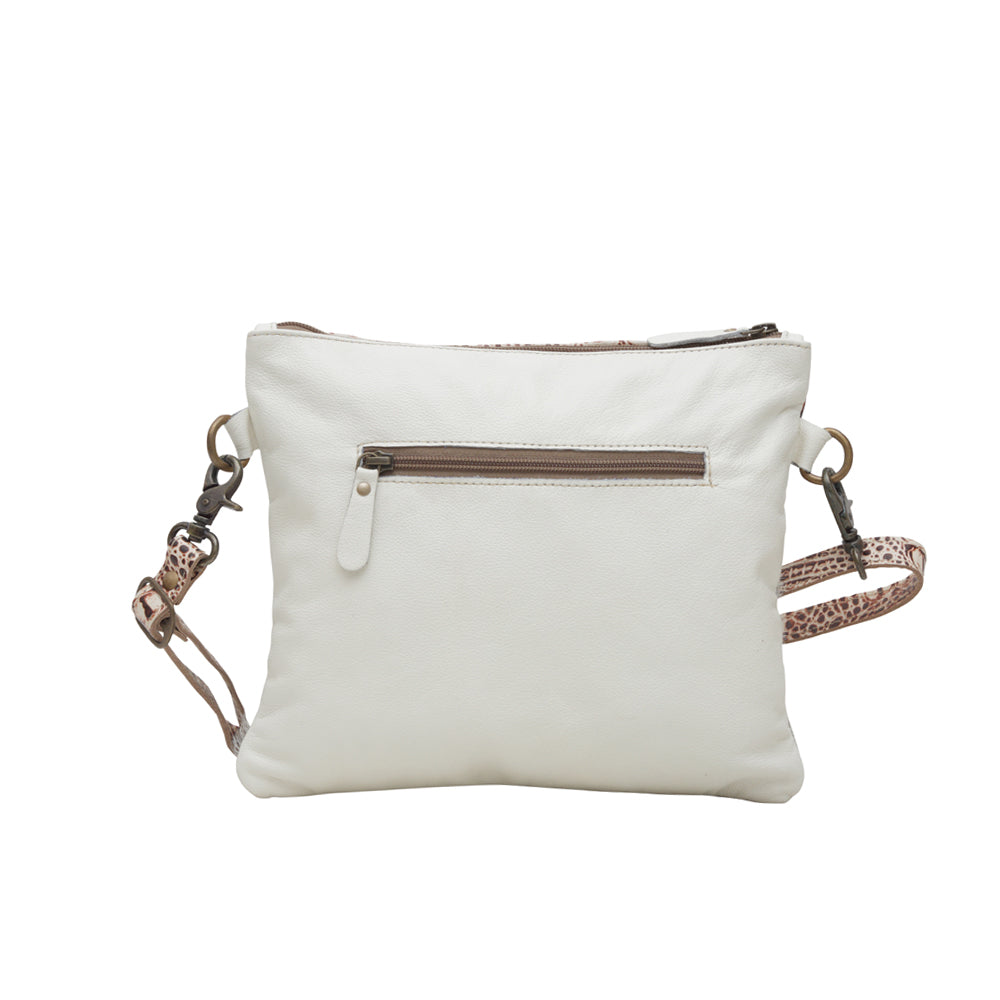 SMOKEY BLAZE LEATHER & HAIRON BAG - MyraUSA