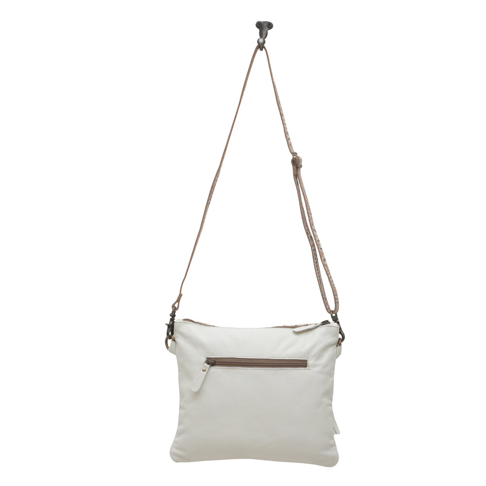 SMOKEY BLAZE LEATHER & HAIRON BAG - MyraUSA