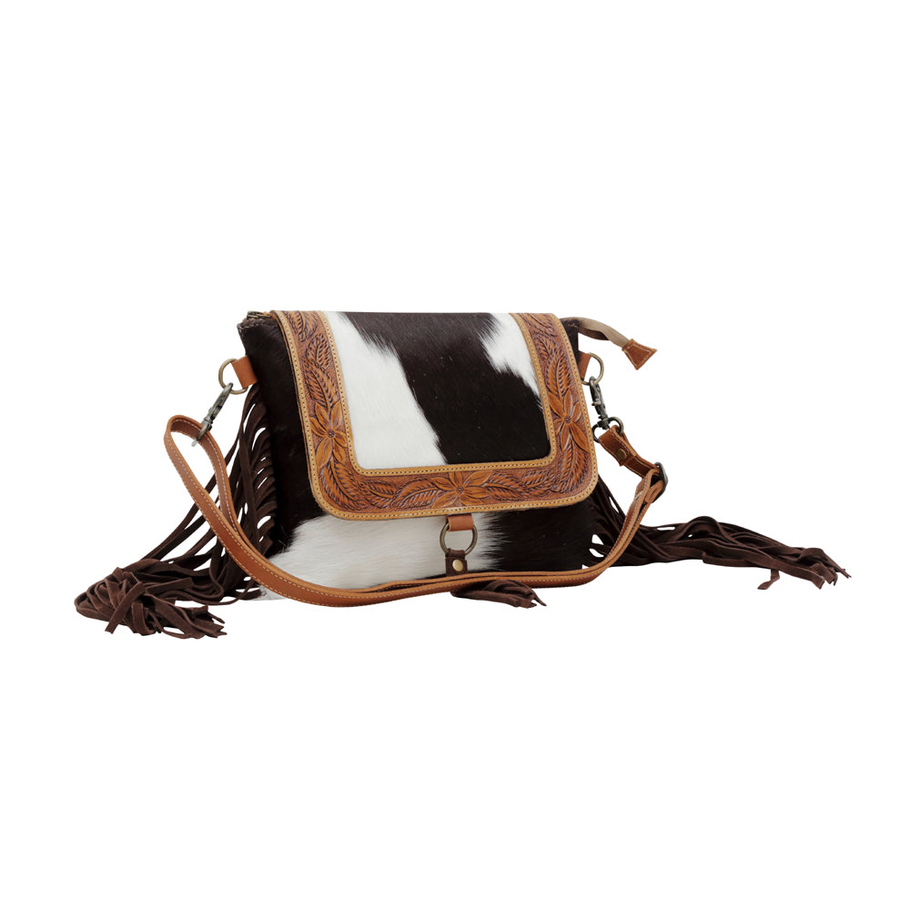 ALINA HAND-TOOLED BAG - MyraUSA