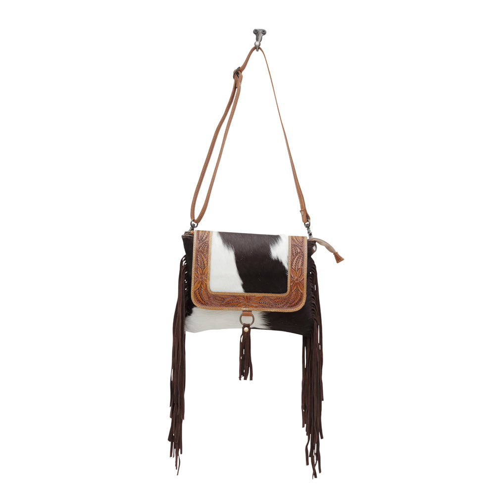 ALINA HAND-TOOLED BAG - MyraUSA