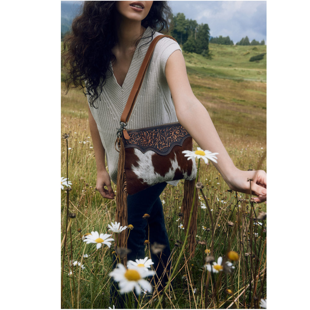 DUSTY HANDTOOLED BAG - MyraUSA