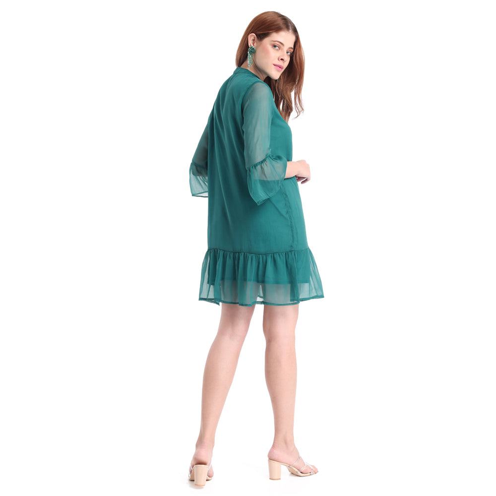 Blouse midi dress DRESS & ROMPER - MyraUSA