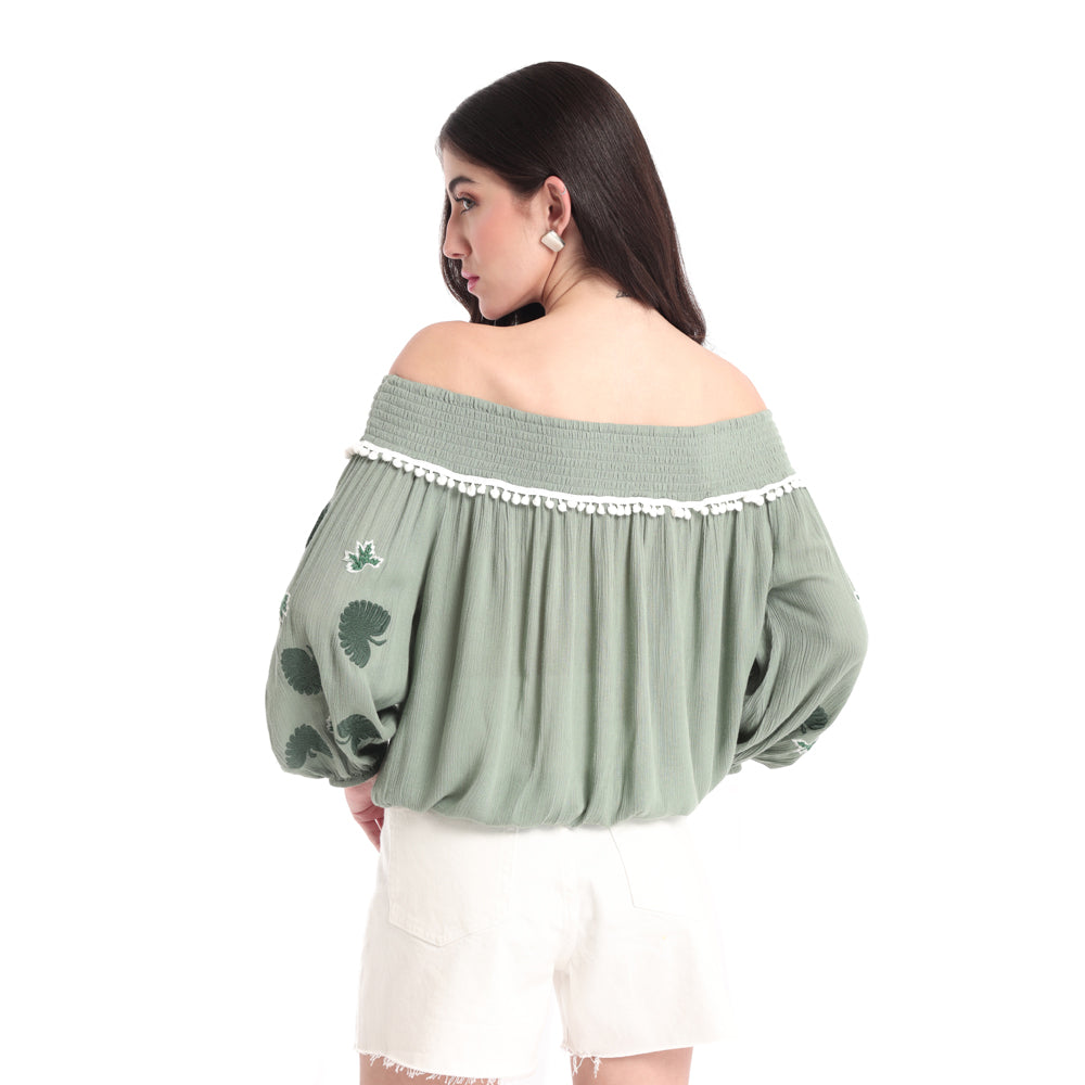 sissy sleeve TOP & SHIRTS SMALL - MyraUSA