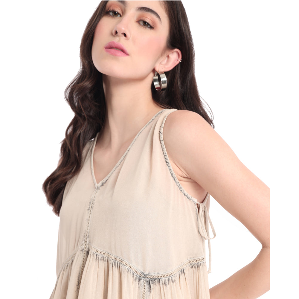 sleeveless TOP & SHIRTS SMALL - MyraUSA
