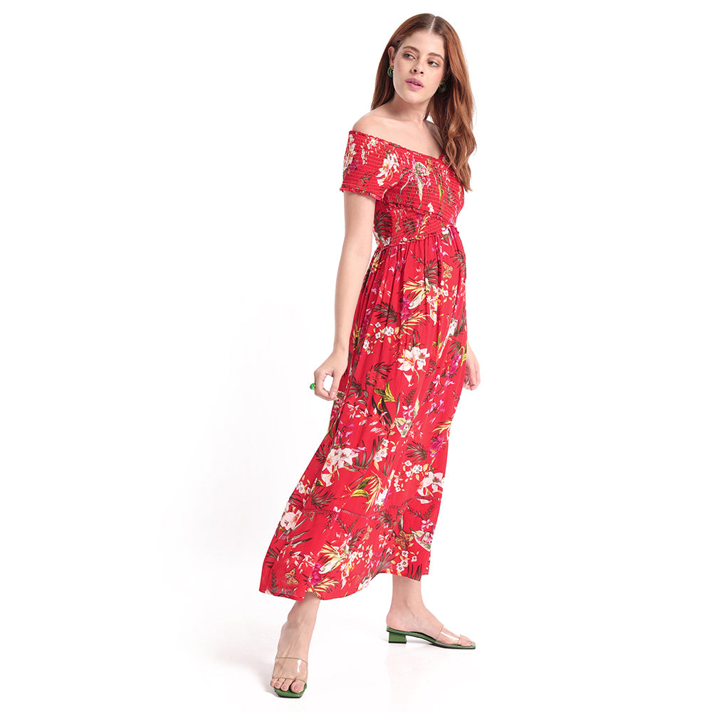 Carmine Bonanza DRESS & ROMPER - MyraUSA