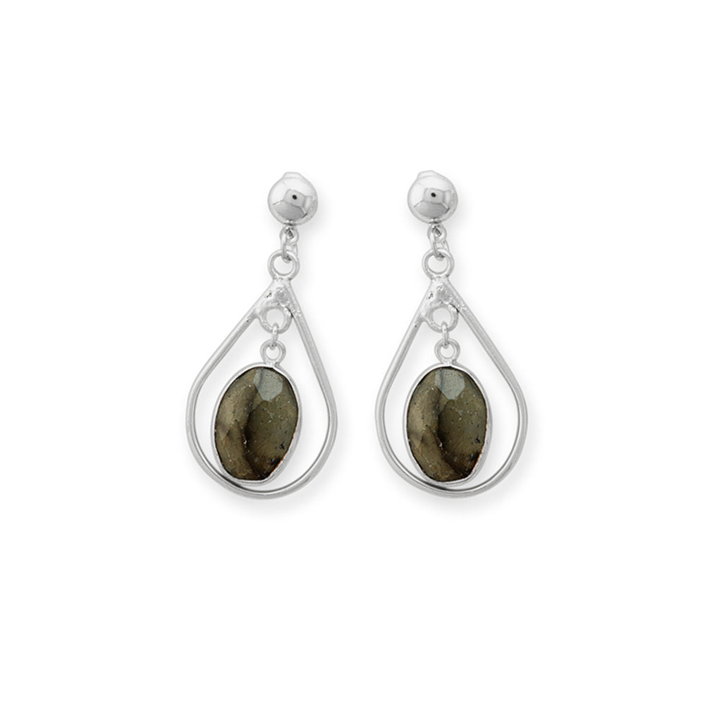 BLACK MOON-EYES EARRING - MyraUSA