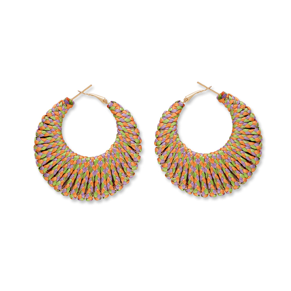 RAIN-ROWS EARRING - MyraUSA