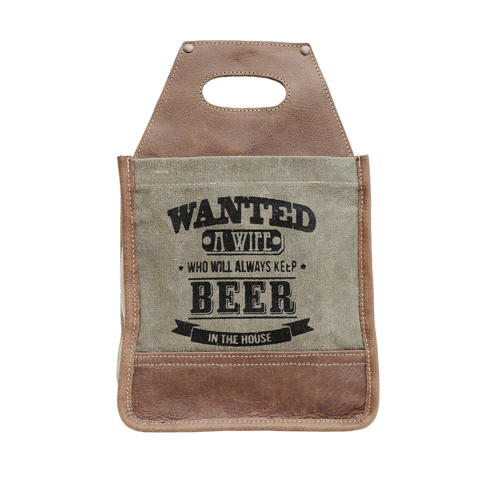 WANTED WIFE 6 PACK BEER CADDY - MyraUSA
