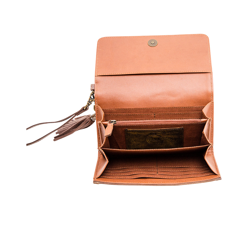MAP WOVEN FABRIC WALLET - MyraUSA