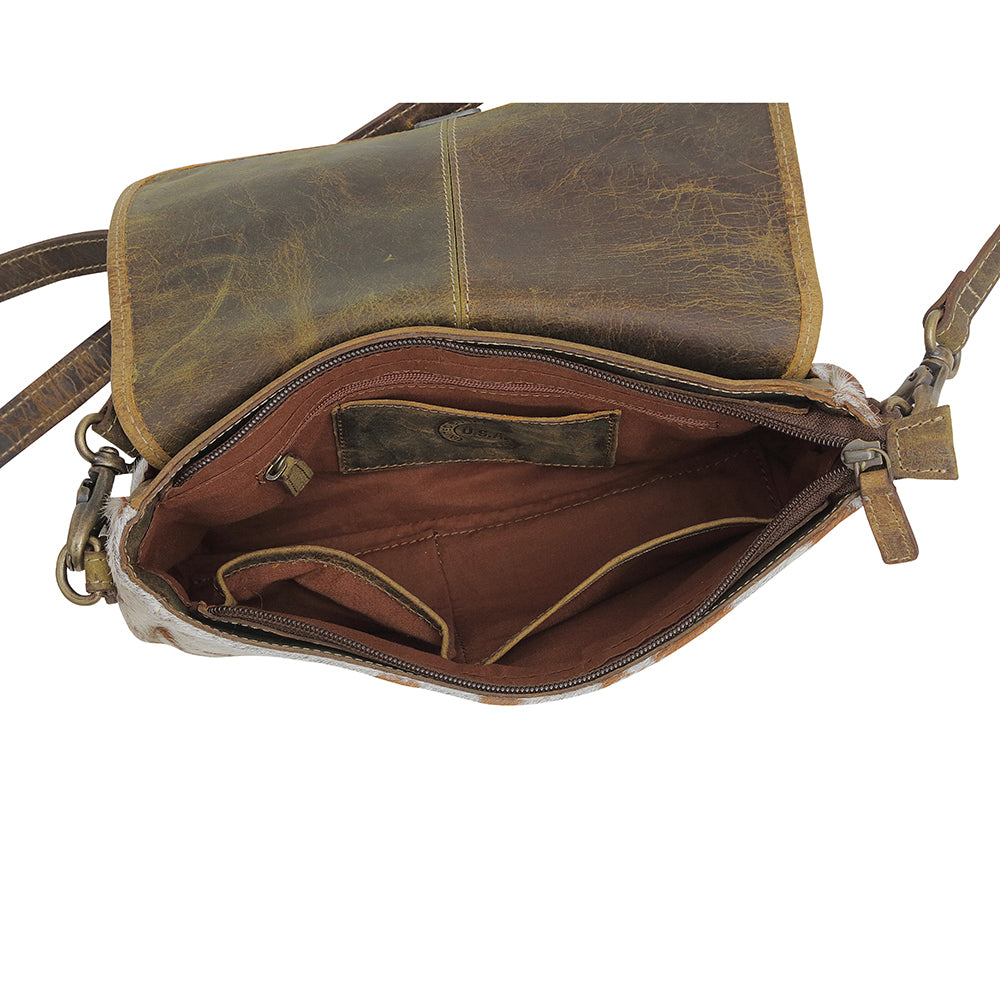 BARD LEATHER & HAIRON BAG - MyraUSA