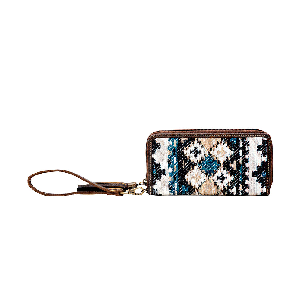 SAND OF SEA WOVEN FABRIC WALLET - MyraUSA