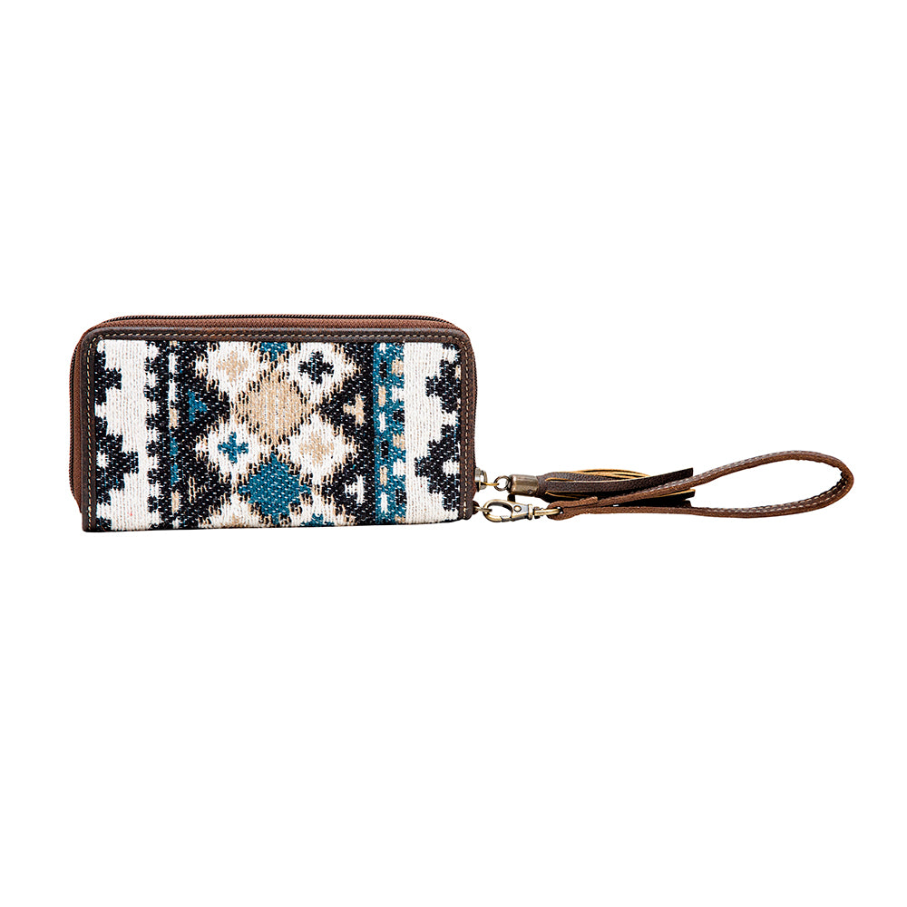 SAND OF SEA WOVEN FABRIC WALLET - MyraUSA