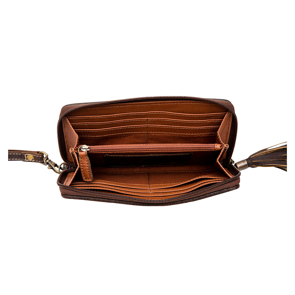 SAND OF SEA WOVEN FABRIC WALLET - MyraUSA