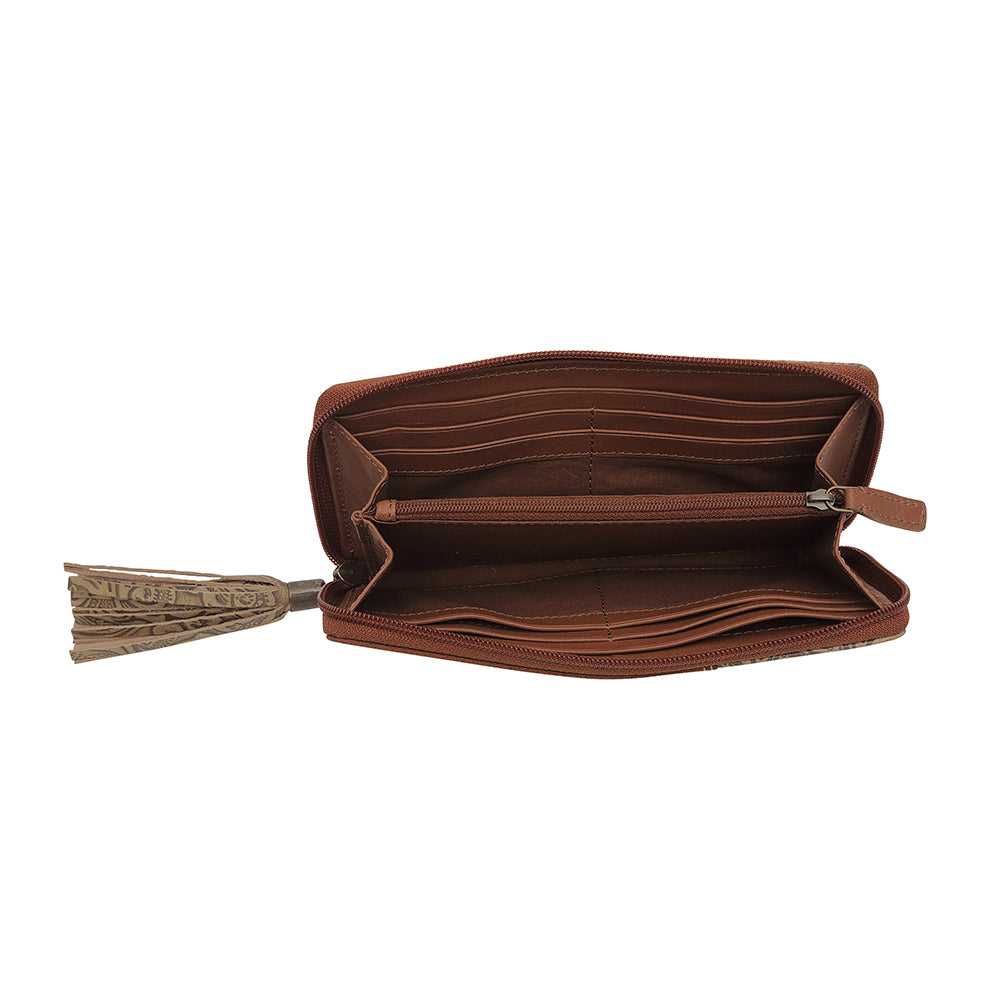 WOOD'S BLOOMS WALLET - MyraUSA