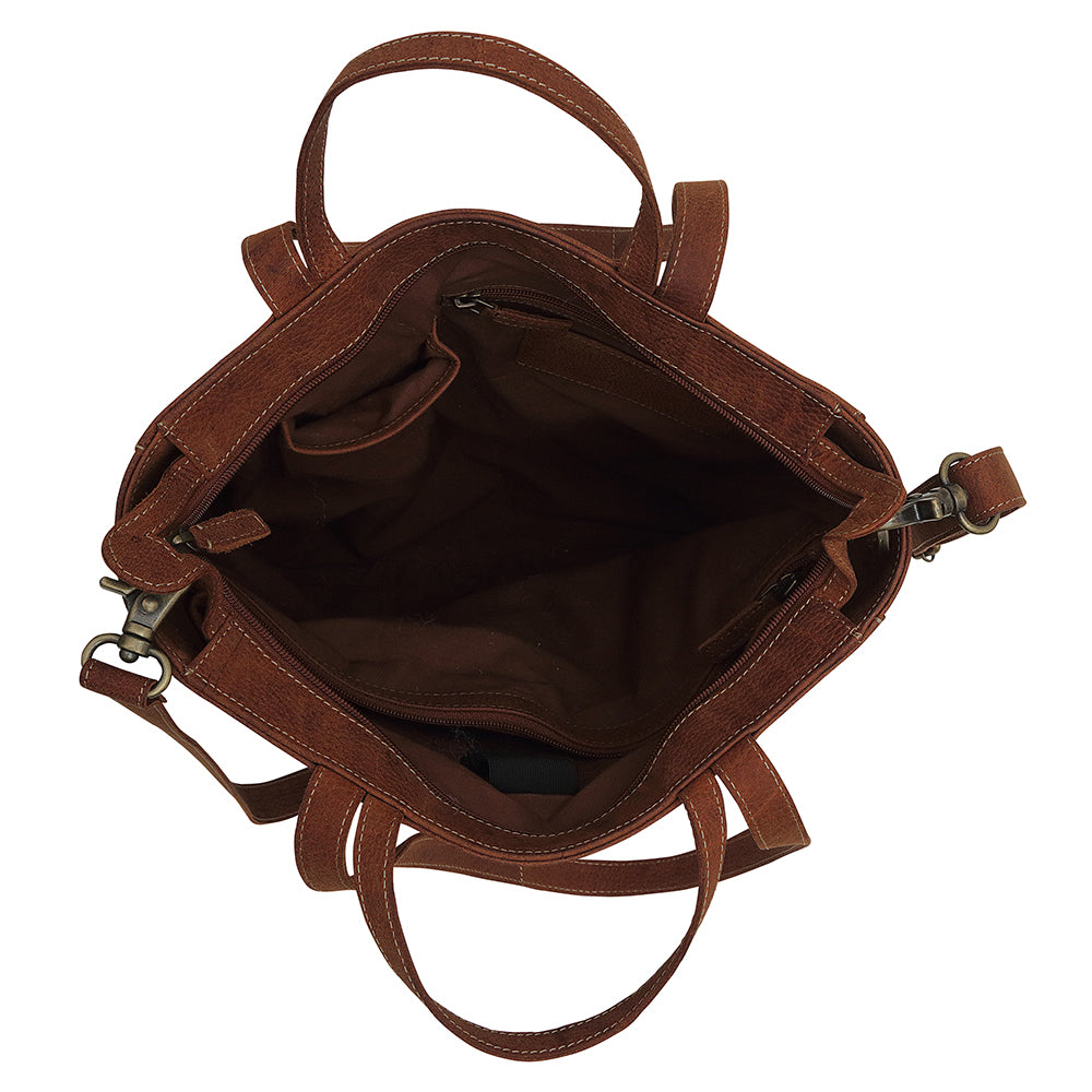 PION LEATHER & HAIRON BAG - MyraUSA