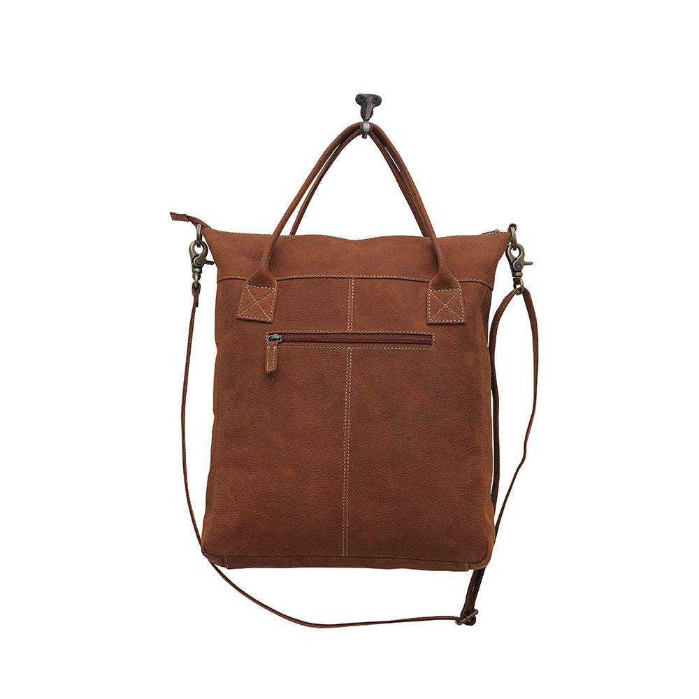 SPIN LEATHER & HAIRON BAG - MyraUSA