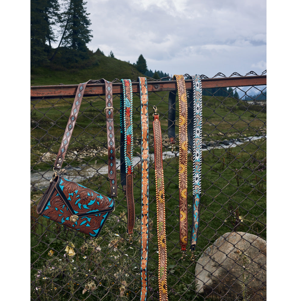 FANA HAND-TOOLED BAG - Myra USA