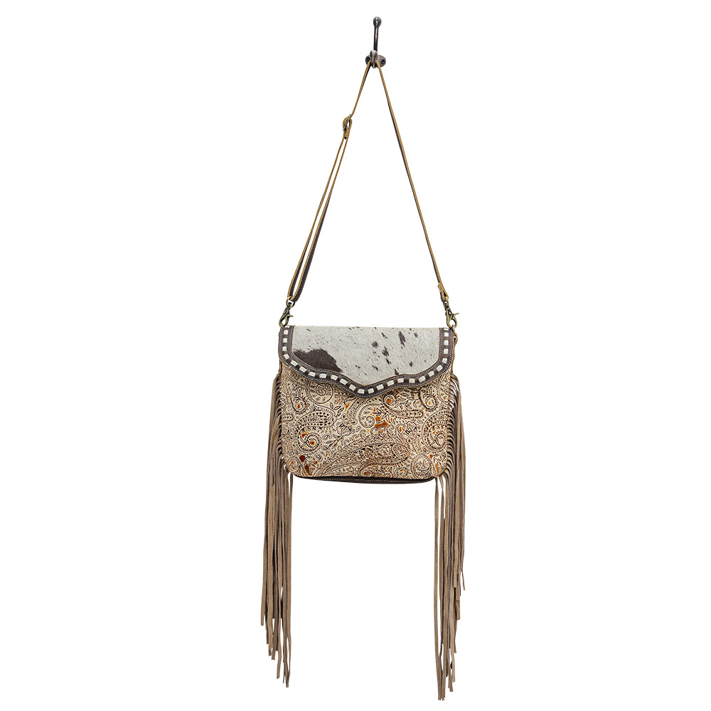 Ralphy Leather & Hairon Bag - MyraUSA