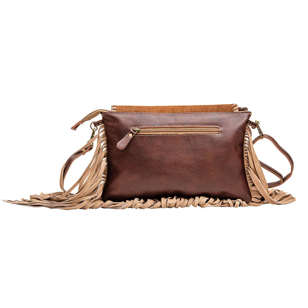Harappa Leather & Hairon Bag - MyraUSA